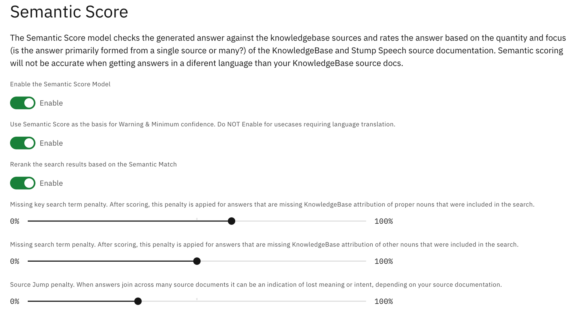 configuring semantic analytics