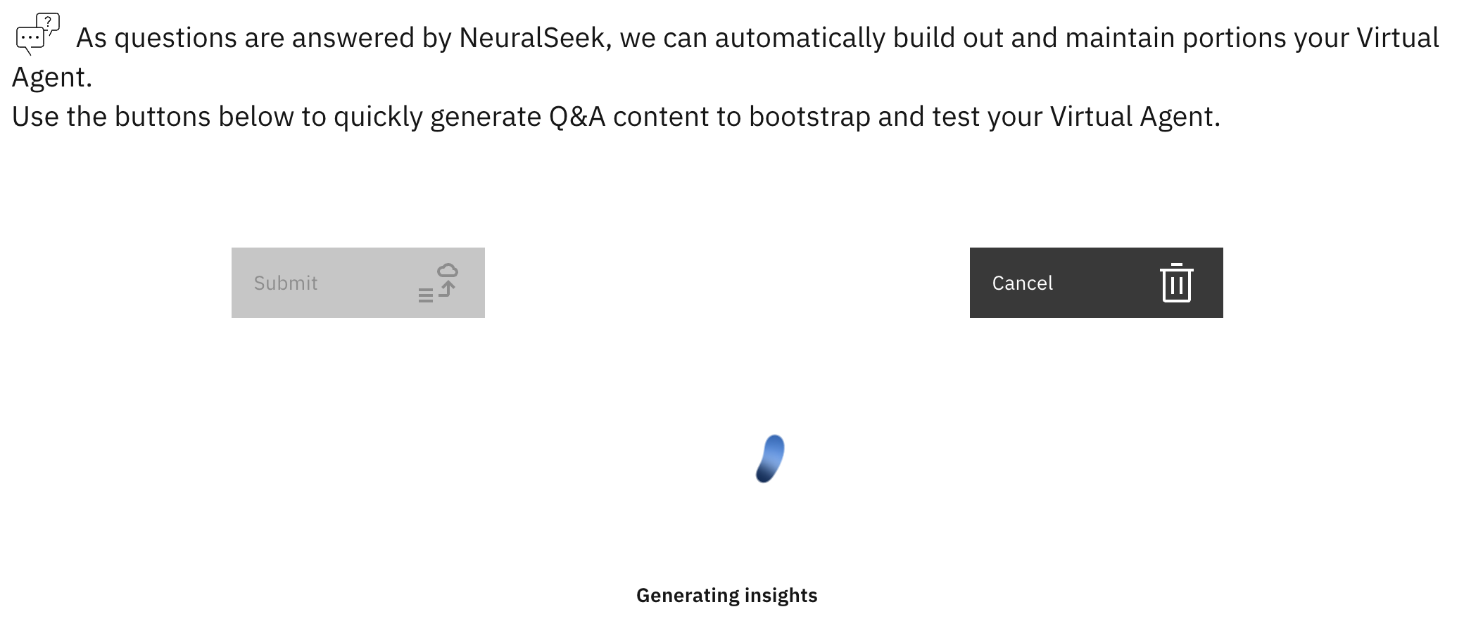 generating questions