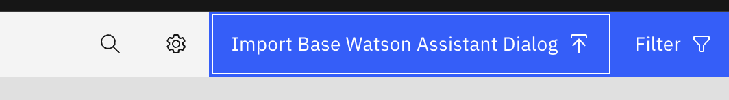 importing dialog