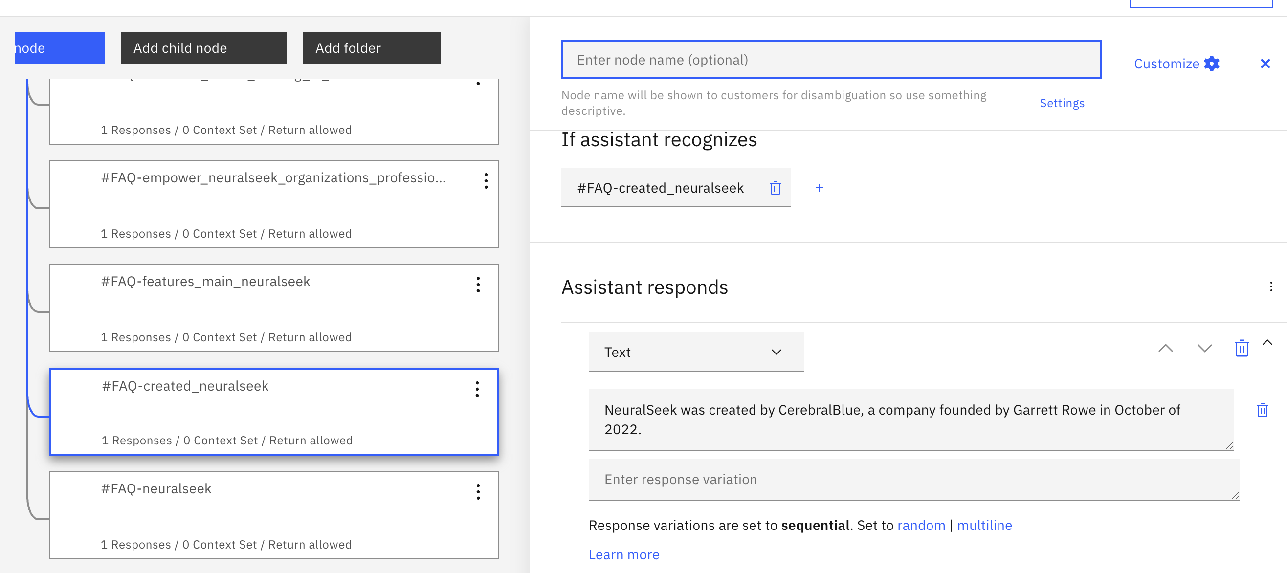 modified dialog